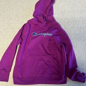 Champion Purple Hoodie